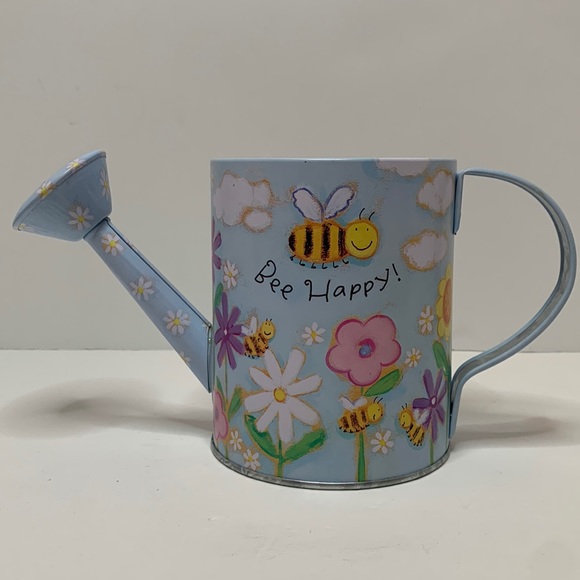 MICHEL & COMPANY “Bee Happy” Watering Can - Picture 1 of 12